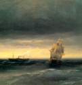 Море. 1882 - Sea. 188232 х 47 смХолст, маслоРомантизм, реализмРоссияРостов. Ростовский областной музей изобразительных искусств